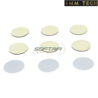 Set 3 pezzi BB scudo diametro 30mm per ottica/dot 6MM TECH (6mmt-39)