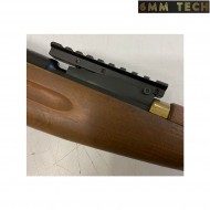 Slitta 20mm tactical 9 slot per mosin nagant 6MM TECH (6mmt-40-bk)