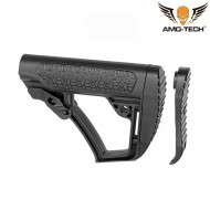 Stock DD Style black for m4/m16 amo-tech® (amt-030107-bk/hm0374b)