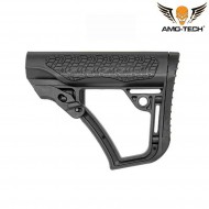 Stock DD Style black for m4/m16 amo-tech® (amt-030107-bk/hm0374b)