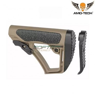 Calcio DD Style DARK EARTH per m4/m16 amo-tech® (amt-hm0374s-de)