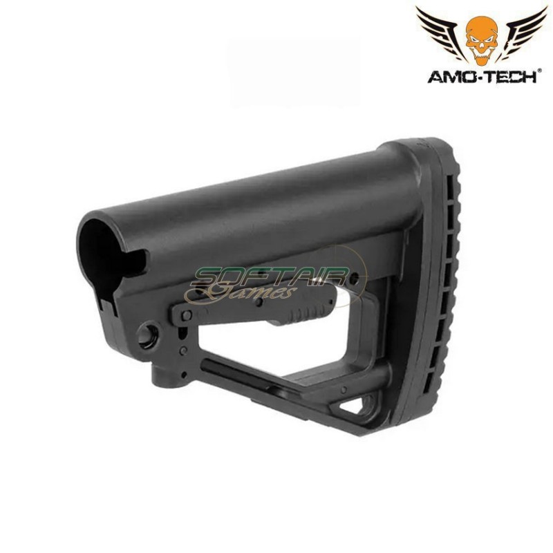 Calcio RUSSIAN style nero aeg AK12/AKM/AK74 amo-tech® (amt-stk-007)