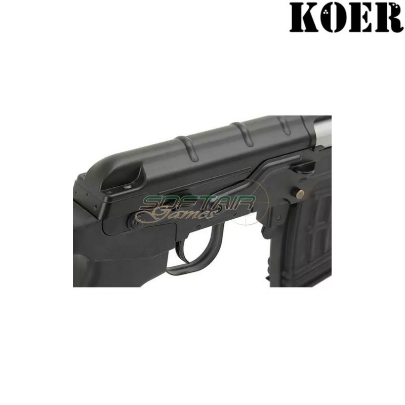 Spring rifle sniper SVD dragunov BLACK koer (kr-fb3345)