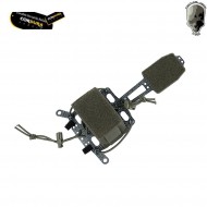 Battery frame pouch G. type RANGER GREEN for velcro helmets tmc (tmc3505-rg)