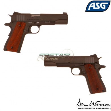 Co2 pistol 1911 Dan Wesson A2 BLACK asg (asg-19574)
