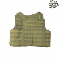 Body armor vest OLIVE DRAB molle frog industries® (fi-5161v-od)