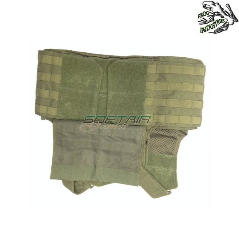 Body armor vest OLIVE DRAB molle frog industries® (fi-5161v-od)