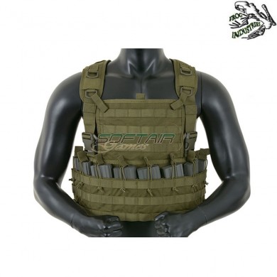 Carrier chest tactical rifleman OLIVE DRAB frog industries® (fi-6699-od)