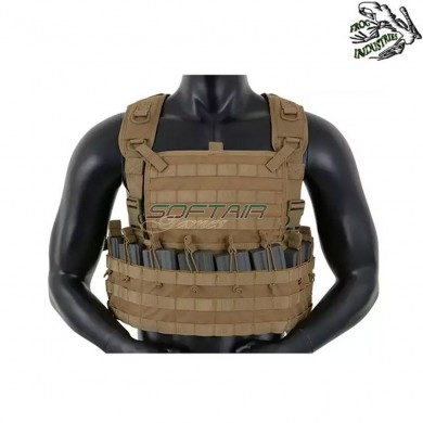 Carrier chest tactical rifleman COYOTE frog industries® (fi-6699-tan)