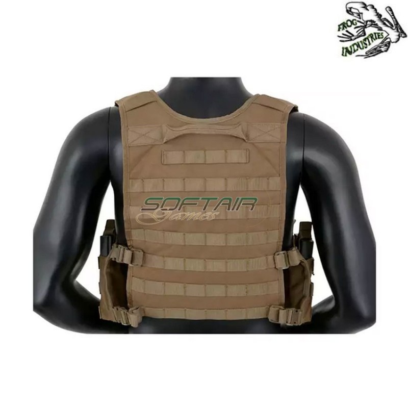 Carrier chest tactical rifleman COYOTE frog industries® (fi-6699-tan)