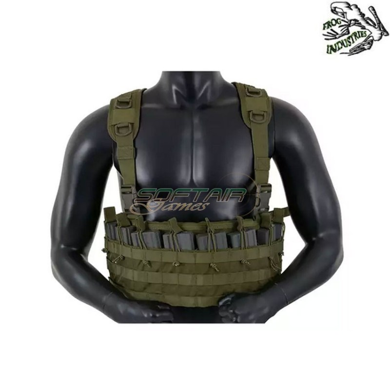 Carrier chest tactical rifleman COYOTE frog industries® (fi-6699-tan)