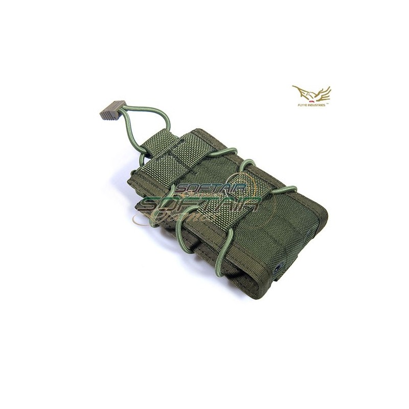 Single Bib Rifle Magazine Pouch Olive Drab Flyye Industries (cod.fy-ph-c034-od)