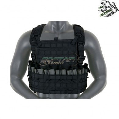 Carrier chest tactical rifleman BLACK frog industries® (fi-6699-bk)