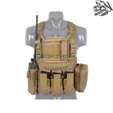 Force Recon Chest Harness COYOTE frog industries® (fi-9951-tan)