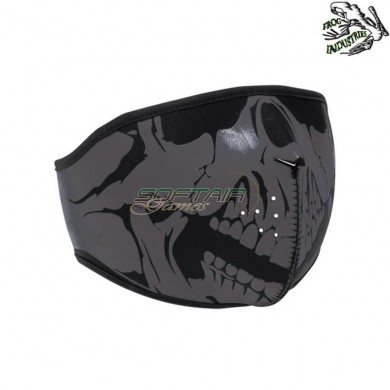 Neoprene skull BK mask frog industries® (fi-3702-bk)