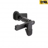 Sgancio caricatore AEG ambidestro plus NERO per m4/m16 cyma (cm-fbp1783)
