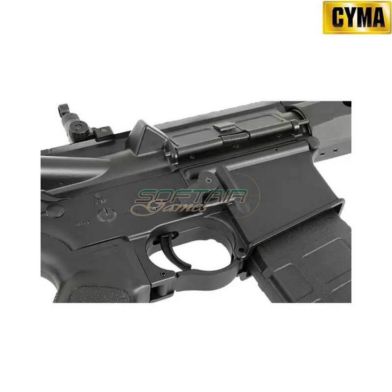 Ambidextrous magazine catch plus AEG BLACK for m4/m16 cyma (cm-fbp1783)