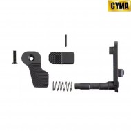 Ambidextrous magazine catch plus AEG BLACK for m4/m16 cyma (cm-fbp1783)