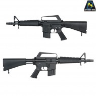 Fucile elettrico CAR-15 m607 NERO full metal double bell (db-086)