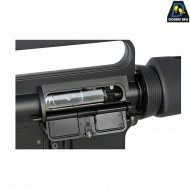Electric rifle CAR-15 m607 BLACK full metal double bell (db-086) Electric rifle CAR-15 m607 BLACK full metal double bell (db-086)
