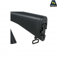 Electric rifle CAR-15 m607 BLACK full metal double bell (db-086) Electric rifle CAR-15 m607 BLACK full metal double bell (db-086)