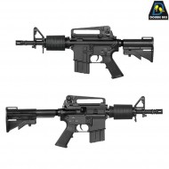 Electric rifle CAR-15 SMG n23 BLACK full metal double bell (db-087) Electric rifle CAR-15 SMG n23 BLACK full metal double bell (db-087)