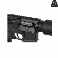 Electric rifle CAR-15 SMG n23 BLACK full metal double bell (db-087)