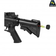 Electric rifle CAR-15 SMG n23 BLACK full metal double bell (db-087)
