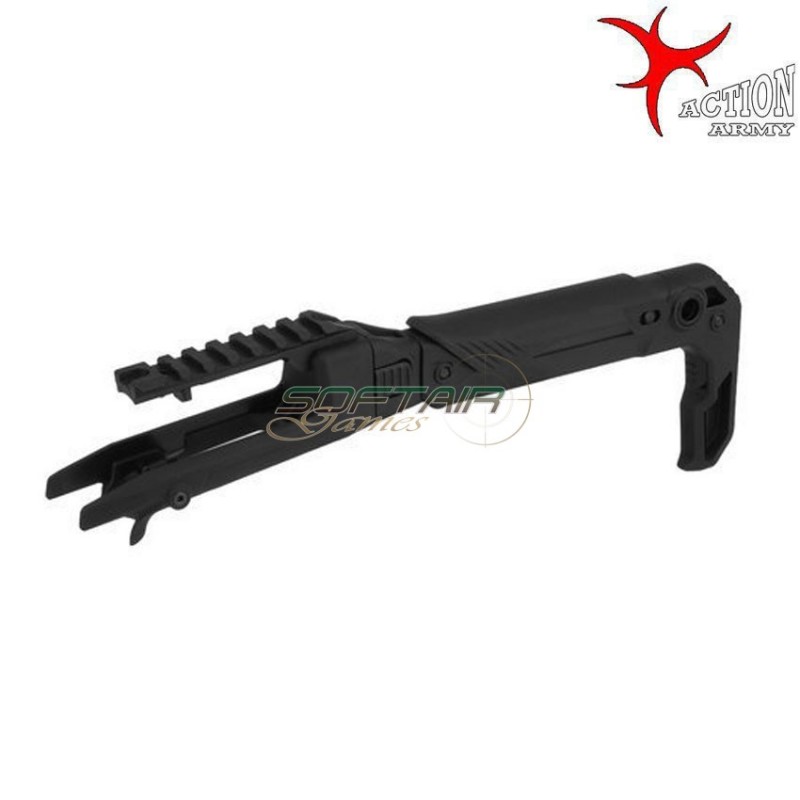 Folding stock for AAP01 BLACK action army (aa-31335)
