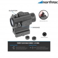 Ronin P11 1x20mm 2 MOA Red Dot Sight northtac (nor-ronin-p11/35373)