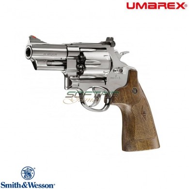 Wingun M36 CO2 Full Metal Revolver, Silver - Airsoft Extreme