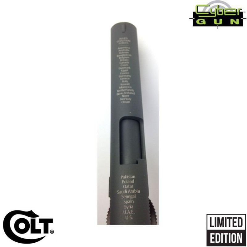 Pistola a CO2 colt 1911 limited edition "THE GULF WAR" cybergun (180500) Pistola a CO2 colt 1911 limited edition "THE GULF WAR" cybergun (180500)