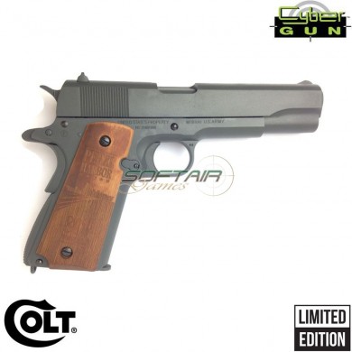 Pistola a CO2 colt 1911 limited edition "80TH PEARL HARBOR" cybergun (180424)