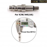 Adattatore valvola HPA per caricatori KJW/WE 6MM TECH (6mmt-42-kjw/we)