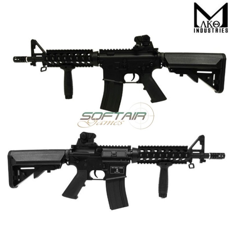 Fucile Elettrico Gen.2 Cqbr Mk18 Mod 0 Type Black Mako Industries (mo-m4cqbr)