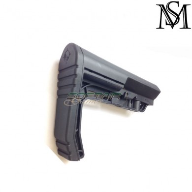 Calcio mft battlelink minimalist style BLACK per aeg milsim series (ms-as-g030-bk)