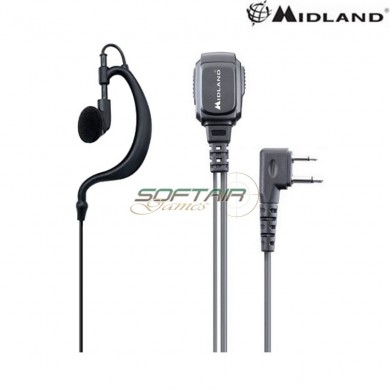 Headset/microphone MA21-L PRO For Midland Model pavilion Midland (c1496)