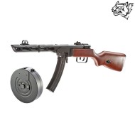 Fucile Elettrico Ppsh Ebb Aeg Blowback REAL WOOD Snow Wolf (sw-swolf012)