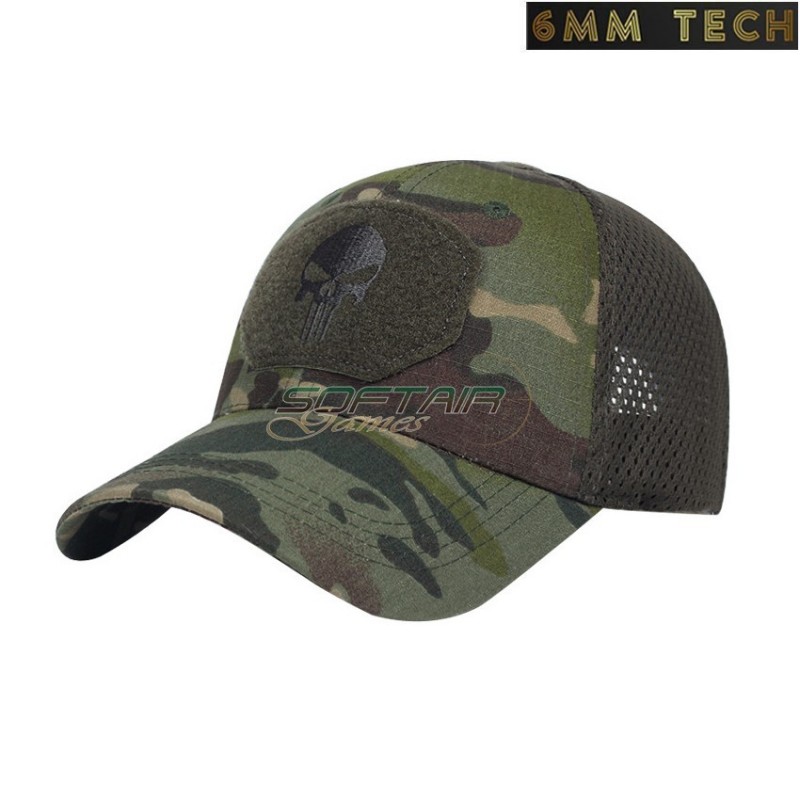 Baseball cap PUNISHER style MULTICAM TROPIC 6MM TECH (6mmt-18-mctp)
