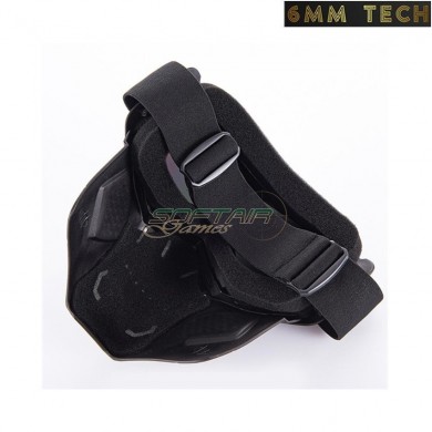 Speedsoft TERROR style NERA mask BLACK lens 6MM TECH (6mmt-43-bk)