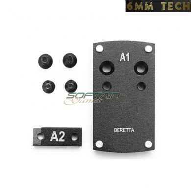 BERETTA plate for micro dot 6MM TECH (6mmt-44-beretta)