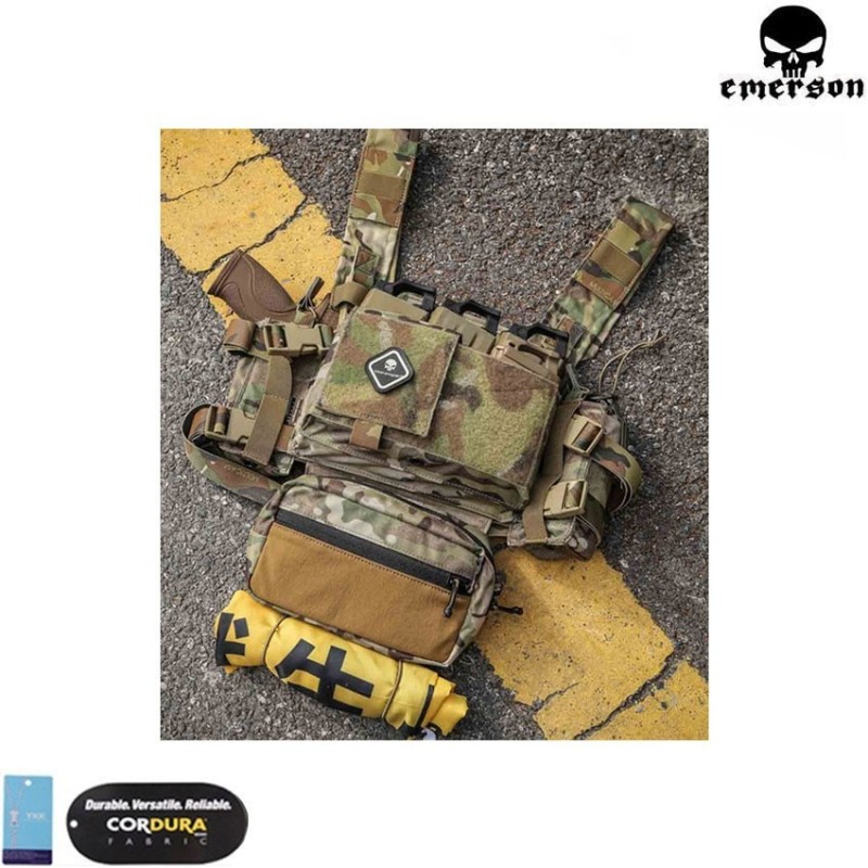 Micro MK3 Chest Rig BLACK emerson (em2961bk)