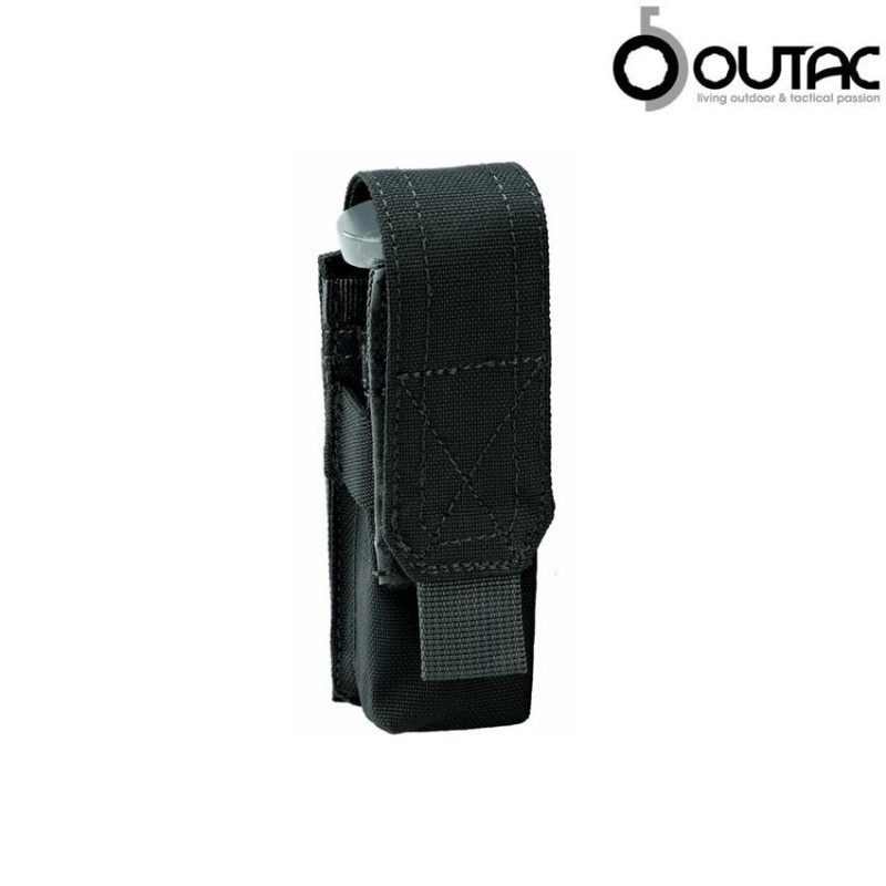 Tasca Singola Caricatore Pistola 9mm NERA Outac (ot-pm01-b)