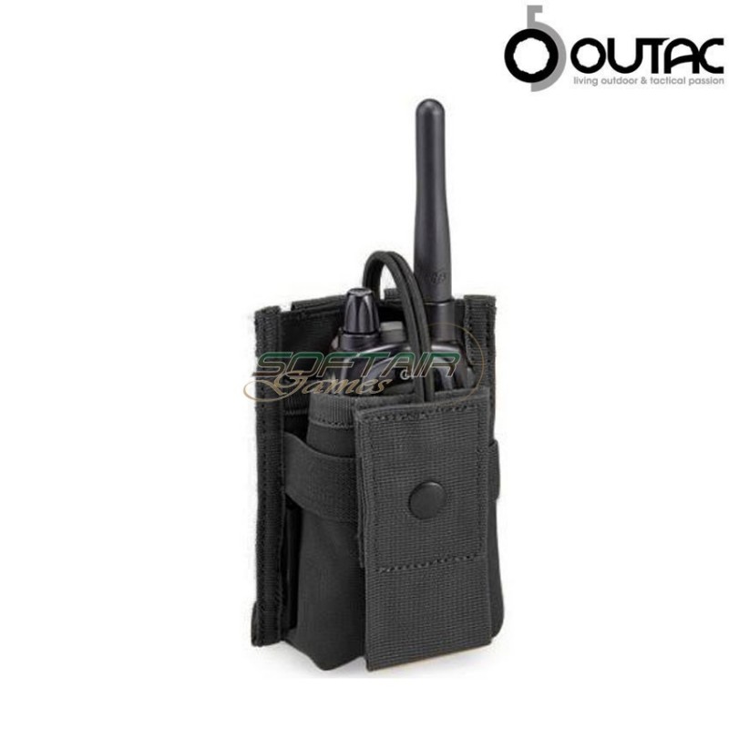 Radio Pouch BLACK Outac (ot-rp02-b)
