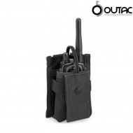 Radio Pouch BLACK Outac (ot-rp02-b) Radio Pouch BLACK Outac (ot-rp02-b)