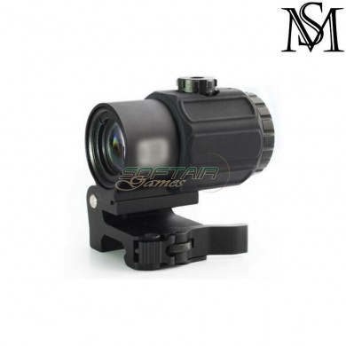Magnifier G43 TYPE 3X black milsim series (ms-119-bk)
