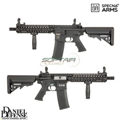 Electric Rifle Daniel Defense® Sa-c19 Assault Replica Mk18 Mod1 Black Core™ Specna Arms® (spe-01-029643/024047)