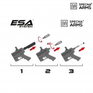 Fucile Elettrico Daniel Defense® Sa-c19 Assault Replica Mk18 Mod1 Black Core™ Specna Arms® (spe-01-029643/024047)