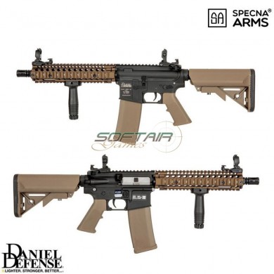 Fucile Elettrico Daniel Defense® Sa-c19 Assault Replica Mk18 Mod1 Chaos bronze Core™ Specna Arms® (spe-01-029644/028190)