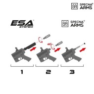 Electric Rifle Daniel Defense® Sa-c19 Assault Replica Mk18 Mod1 Chaos bronze Core™ Specna Arms® (spe-01-029644/028190)